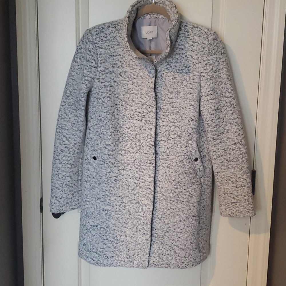 NWT STUNNING 💜 Loft Winter coat